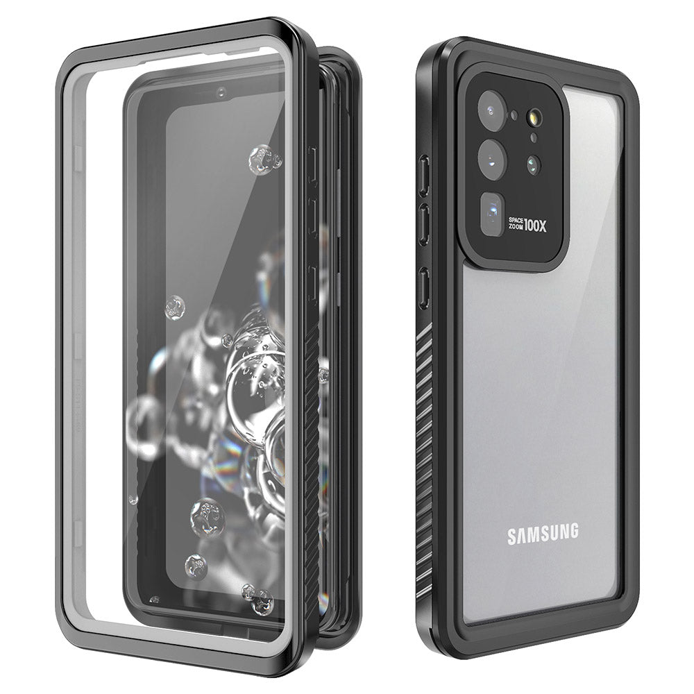 FS Series IP68 Waterproof Case For Samsung Galaxy S20 Ultra Transparent All Inclusive Phone Protective Shell FS Series IP68 Waterproof Case For Samsung Galaxy S20 Ultra Transparent All Inclusive Phone Protective Shell